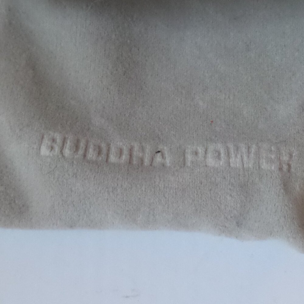Buddha Power Sterling Silver cuff bracelet - Picture 10 of 15